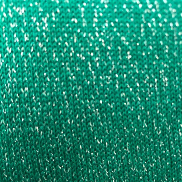 Ruby Rd. green/silver sparkly 3/4-sleeve top sz 1X - Picture 4 of 8